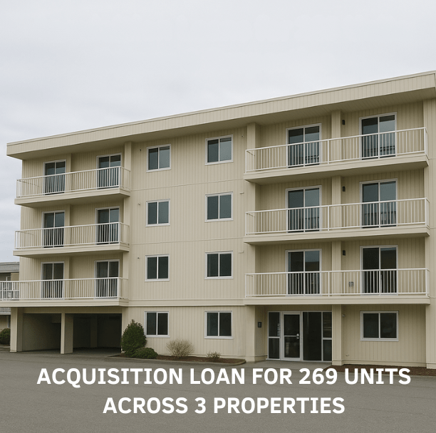 Transactions 3 ACQUISITION LOAN FOR 269UNITS