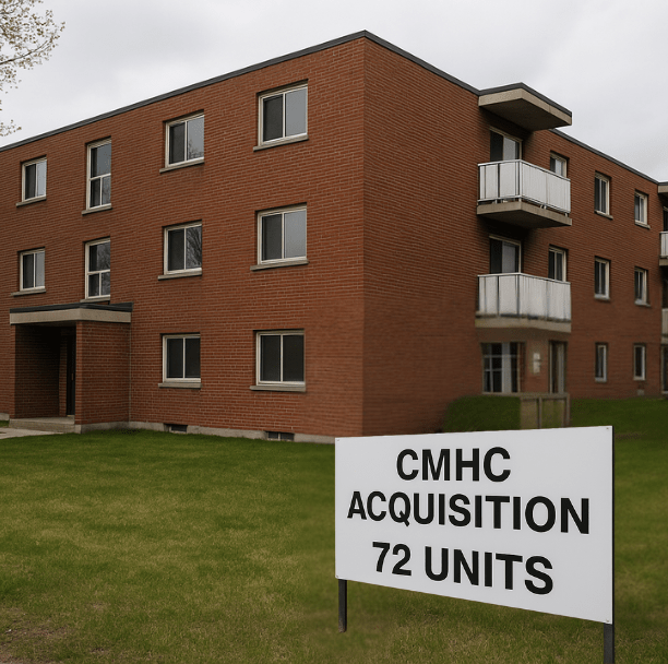 Transactions 15 CMHC Acquisition in Quebec City QC – 5437236 for 72 units Multifamily – Acquisition 1